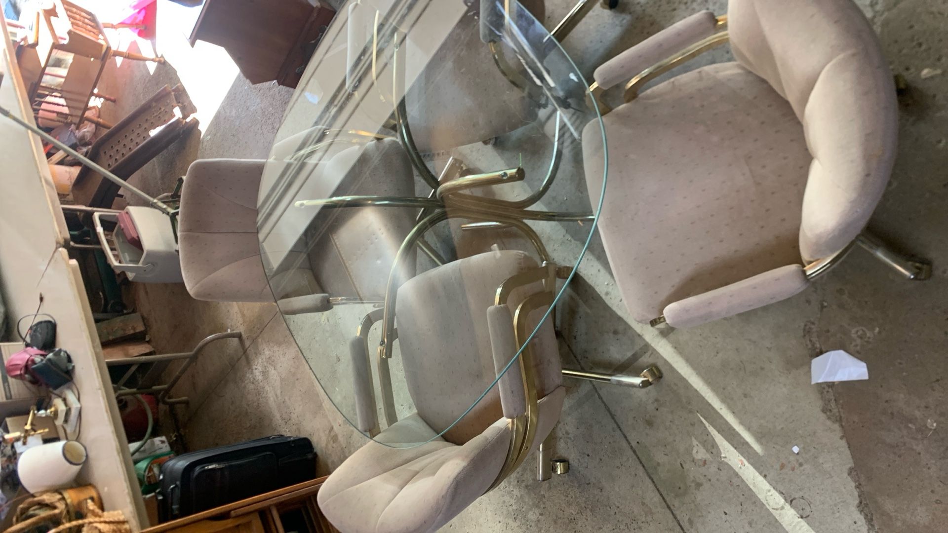 Indoor Patio Table and 4 Chairs