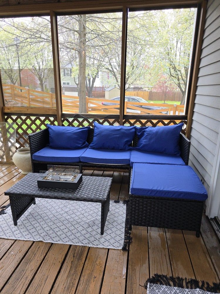 New Patio Set