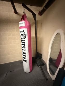 Punching bag and stand