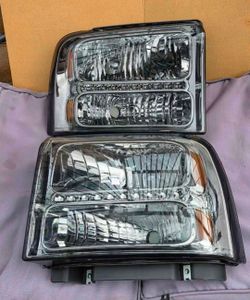 05-07 Ford F250 F350 F450 F550 LED DRL
Headlights Luces Micas Calaveras Faros Faroles Focos Headlamps
