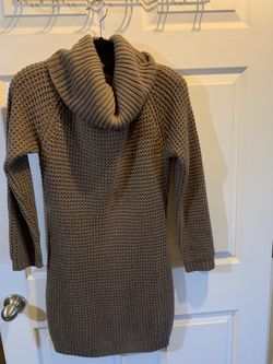 Charlotte Russe Brown Knit Dress Size M