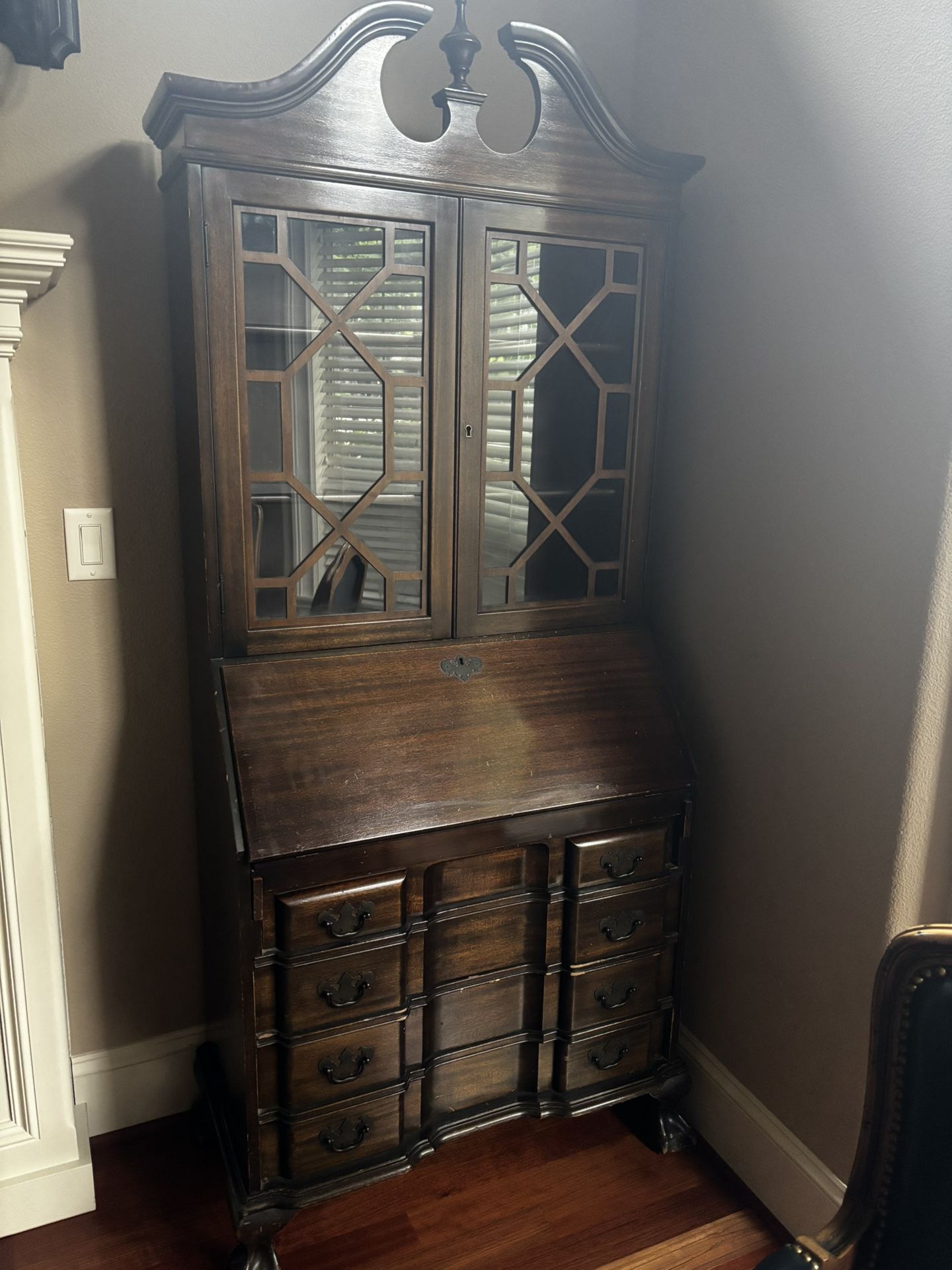 Antique secretary desk In A Good Shape At $800. 