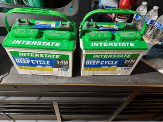 Deep cycle batteries