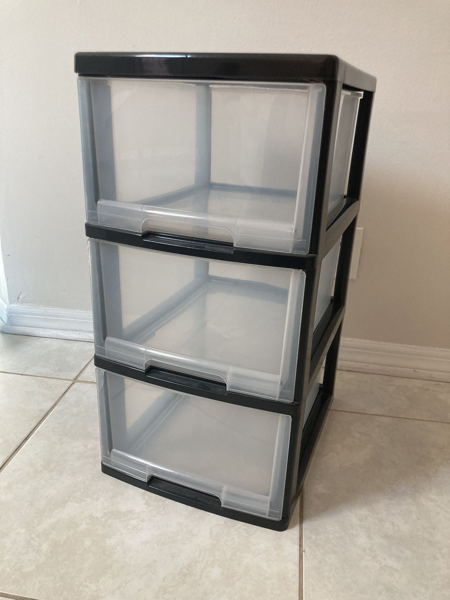 Plastic Three-drawer