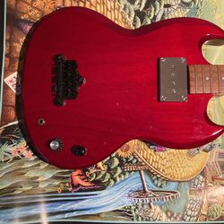 Red Epiphone Sg 