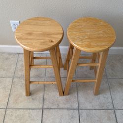 Wooden Table Top Stool 