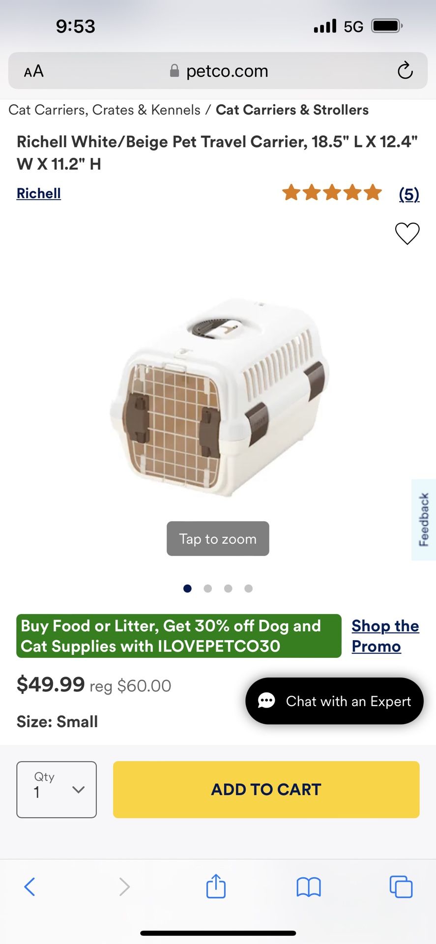 Dog Puppy Kennel For X small Cat Or Dog