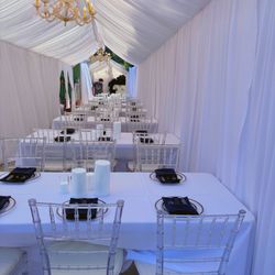 Clear Chivari / Drapery 