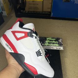 Jordan 4 Red Cement 