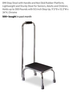 Stepstool With Handle For Adult $39