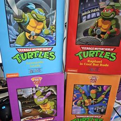 NECA Teenage Mutant Ninja Turtles VHS Box Series