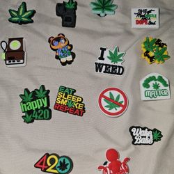 420 Fun Croc Decals