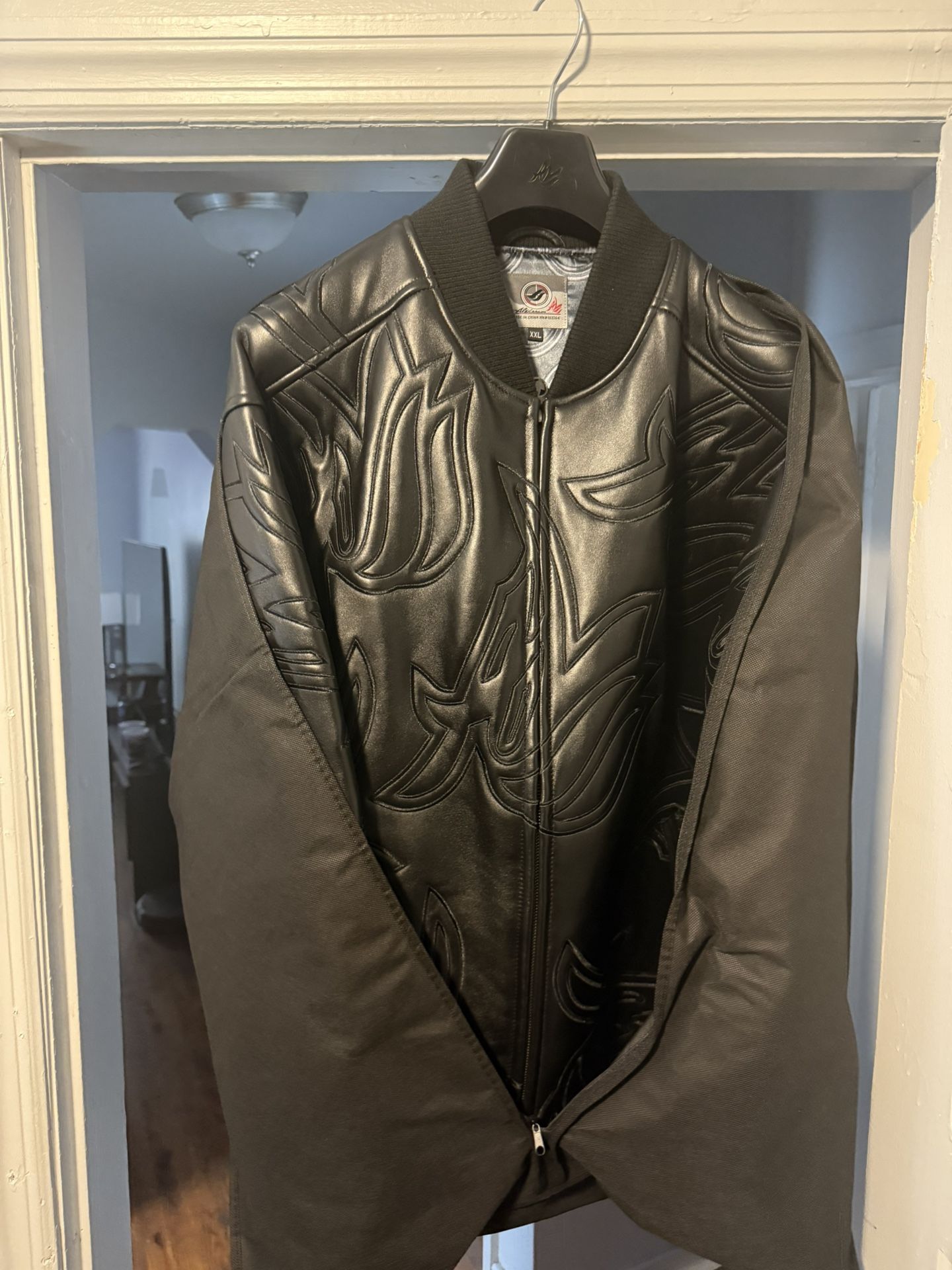 Al Wissam leather Coat