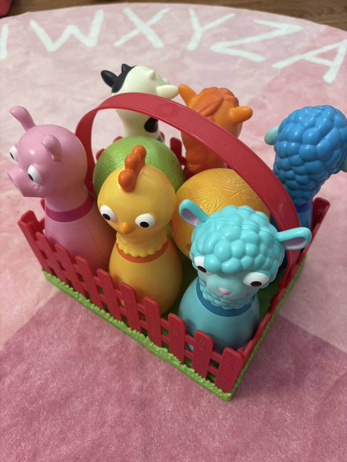 Farm Animals Bowling 