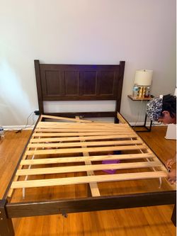Queen bed frame