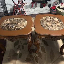 Set Of Two End Tables
