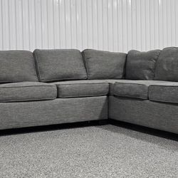 SECTIONAL COUCH GRAY COLOR- COMFORTABLE COUCH 