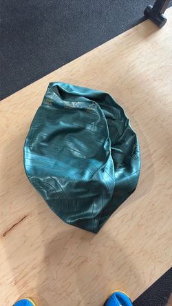 Green Rubber exercise ball