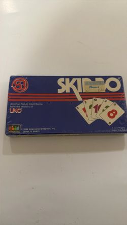 Vintage 1986 Skipbo cards sealed never opened brand new