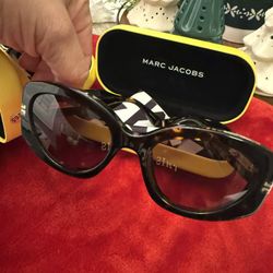 Marc Jacobs Authentic Cat Eye Tinted  Sunglasses 