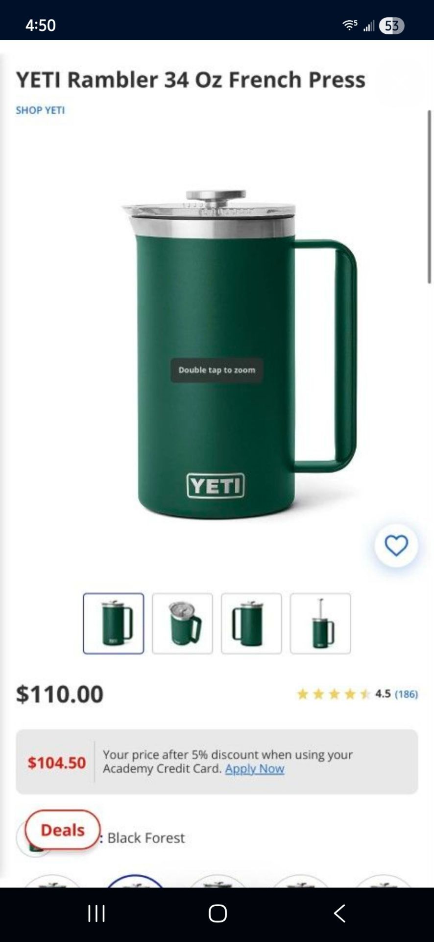 New yeti