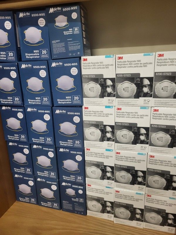 3M 8200 N95 Disposable Particulate Respirator, Pack of 20, NIOSH APPROVED (HOME80)