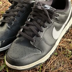 Black White Dunks Size 9 
