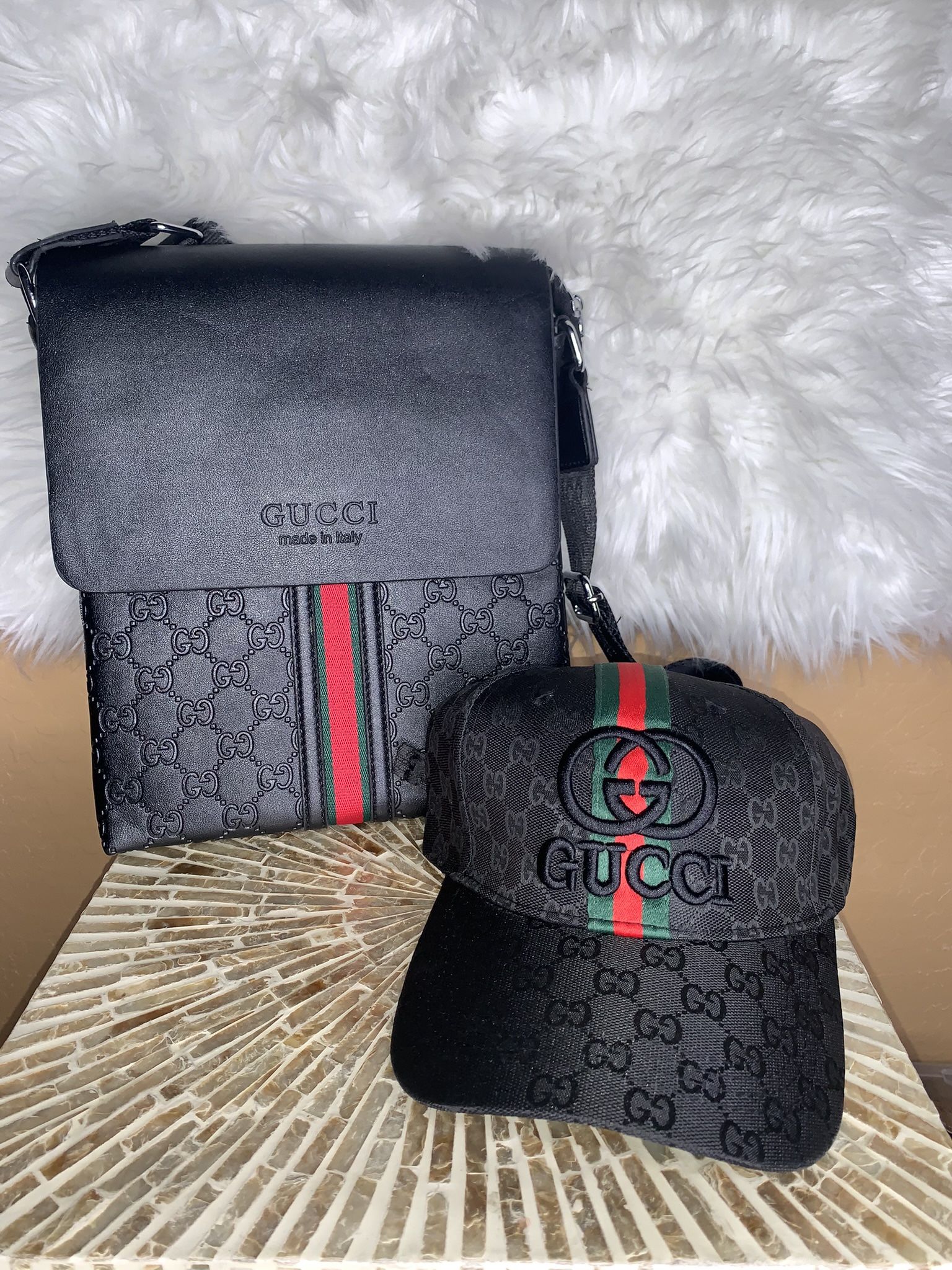 Messenger Bag And Hat Gift Set