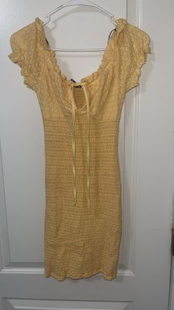 Yellow Summer Dress