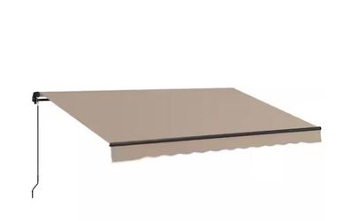 13 ft. Retractable Awning, Patio Awning Sunshade Shelter