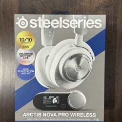 SteelSeries Arctis Nova Pro Wireless Gaming Headset For PC & PlayStation