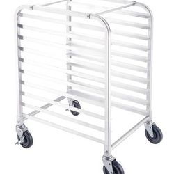 Brand New Commercial Bakery Rack Bun Pan Holds 10 Sheets 38"H x 26"L x 20"W