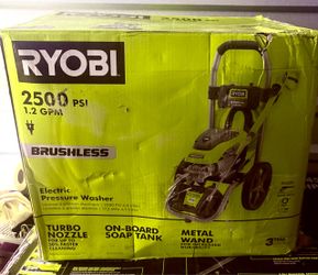 Ryobi 2500 PSI 1.2 GPM high performance electric pressure washer