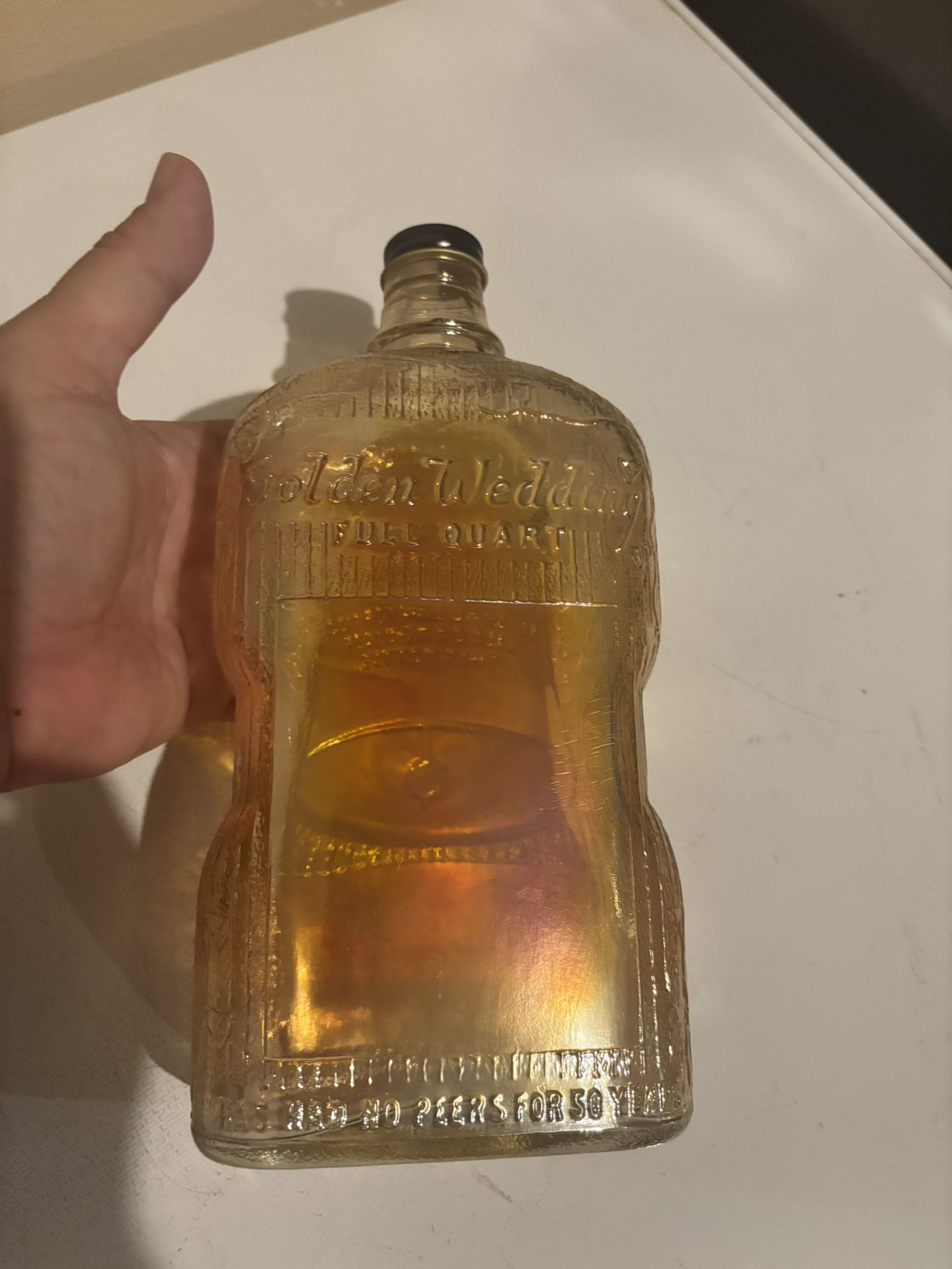 Golden Wedding Whiskey bottle