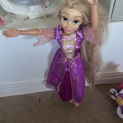 Repunzel Doll Tall Version 3ft