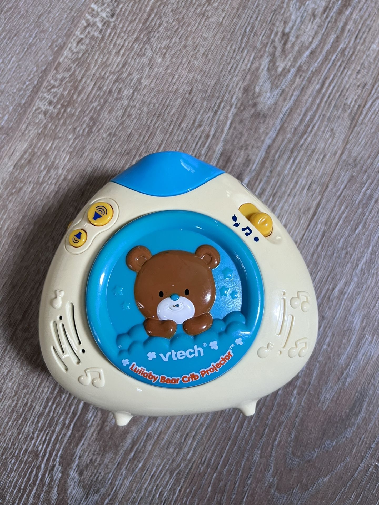 VTech Baby Lullaby Bear Crib Projector Music Nature Sounds