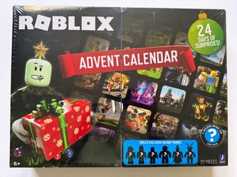 New, Sealed 2021 Roblox Christmas Advent Calendar 24 Days 30 Pieces