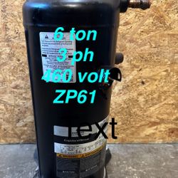 5-6 Ton 3 Phase Ac Compressor ZP61 