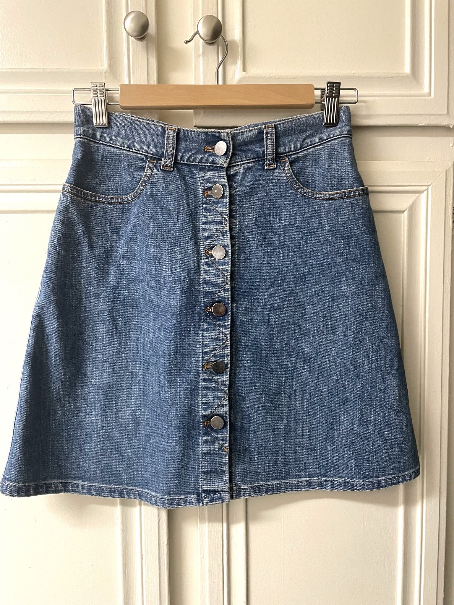 Stella McCartney Denim Mini Skirt 
