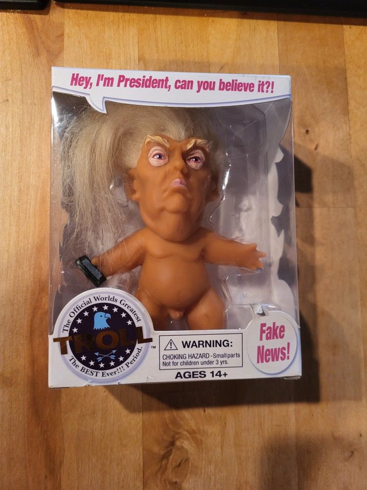 World's Greatest Trump Troll Doll Chuck Williams