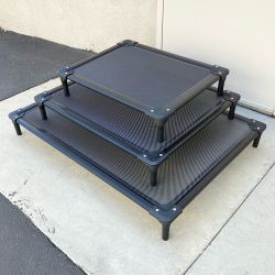 New in Box Heavy Duty Raised Pet Bed (Medium $40, Large $50, X-Large $60) Elevated Dog Bed Cot