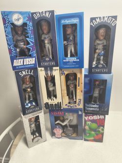 2026 all dodgers pictures bobbleheads