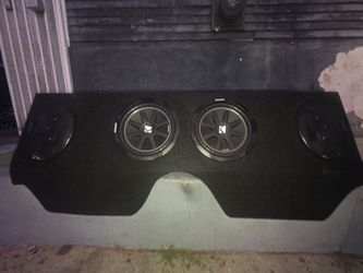 El Camino / Caballero / Custom Speaker Box / Kickers/ Nerts Speaker Box