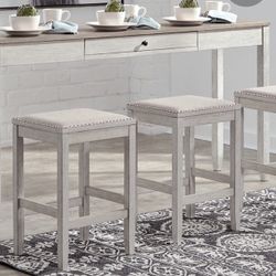 Counter table and stools