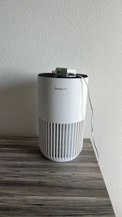 GoveeLife Mini Air Purifier, Black and White