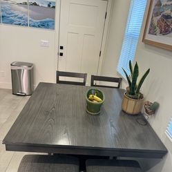 Dining Table With 4 Chairs 