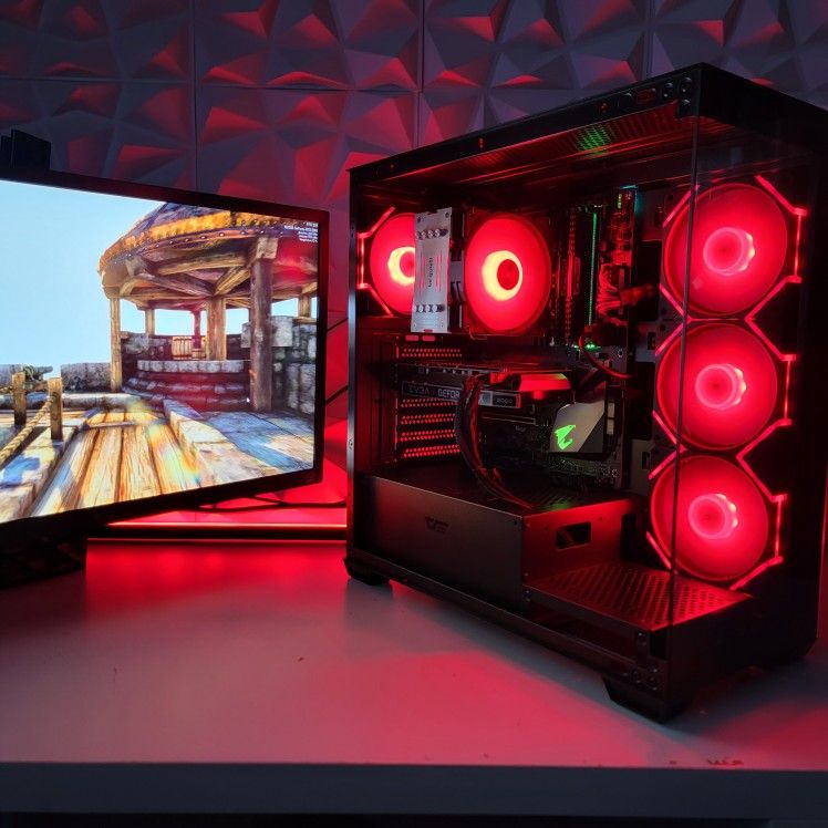 Custom Built Gaming PC – Intel i7 / RTX 2060 / 16GB RAM / SSD / RGB – Ready to Play!