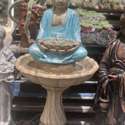 Concrete Budha Fountain