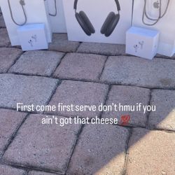 First come first serve don't hmu if you ain't got that cheese