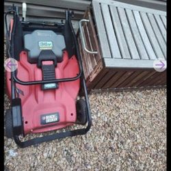 Black Decker Electric Lawn Mower